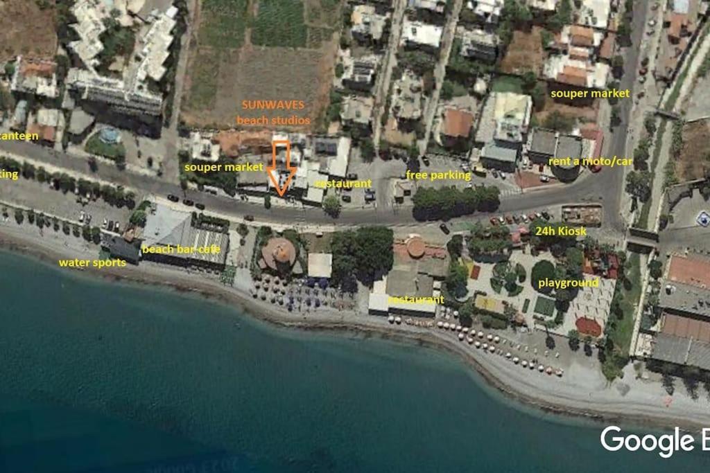 Sunwaves Beach Studio I Ialisos Exterior foto
