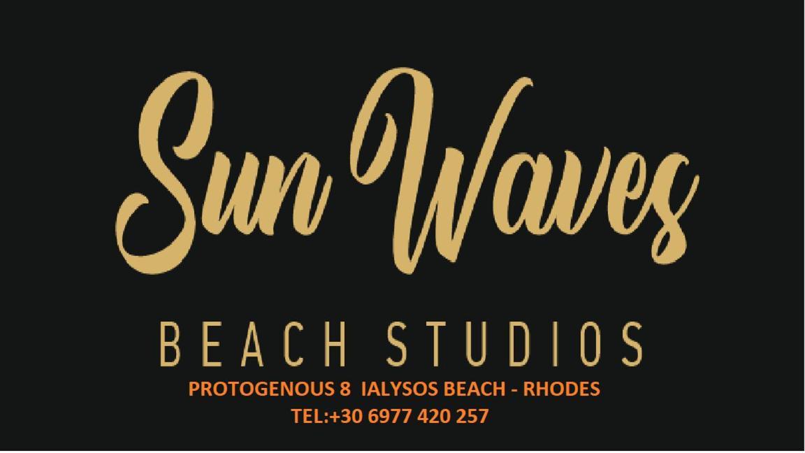 Sunwaves Beach Studio I Ialisos Exterior foto